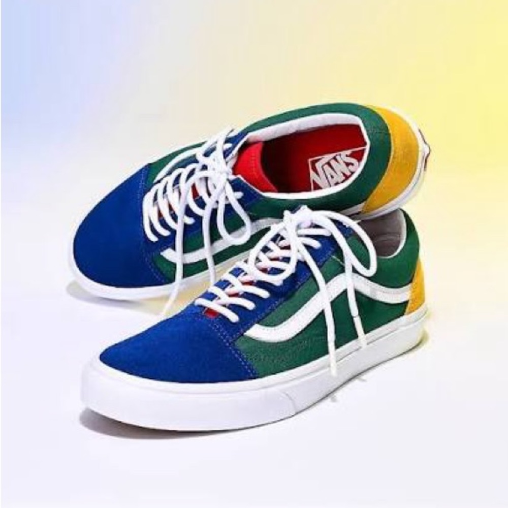 VANS Old Skool Yacht Club Suede Canvas Shoes VN0A38G1R1Q - Picture 12 of 14